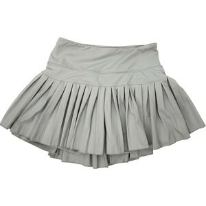 Goldhinge Pleated Tennis Skort Womens Small Sage Green Athletic Golf Skort